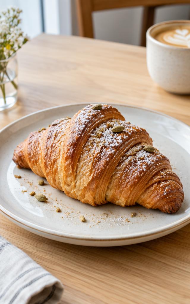 Cardamom Croissant
